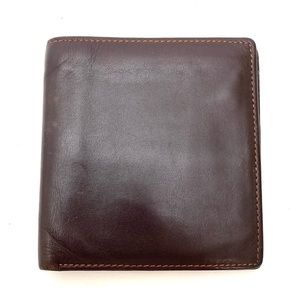 DOPP Men's  Convertible Cardex Brown Regatta Leather Bi-Fold Wallet